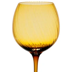 Verre à pied pour vin en verre ambre 60cl - Champart