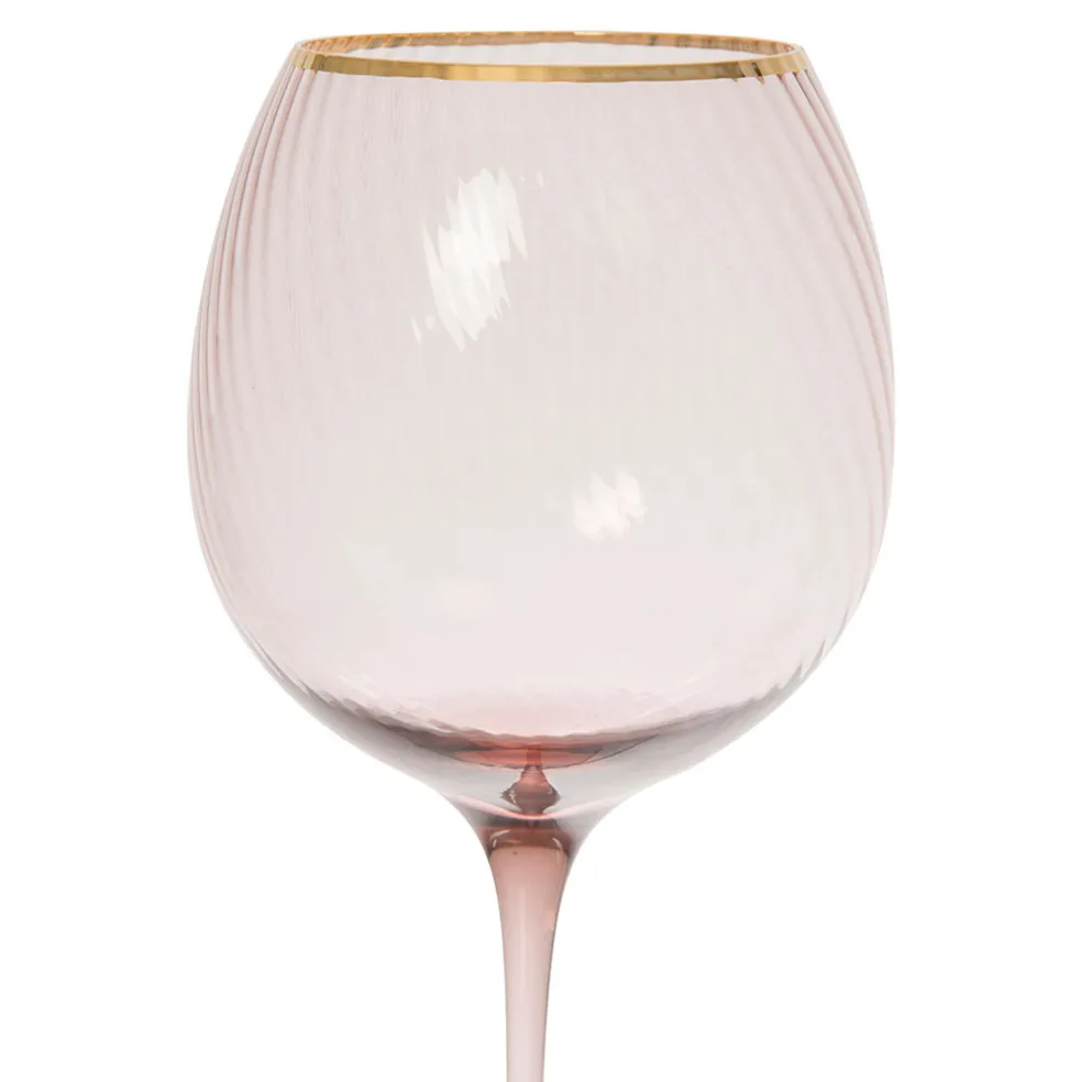 Verre a vin figue et doré 60cl - Funny