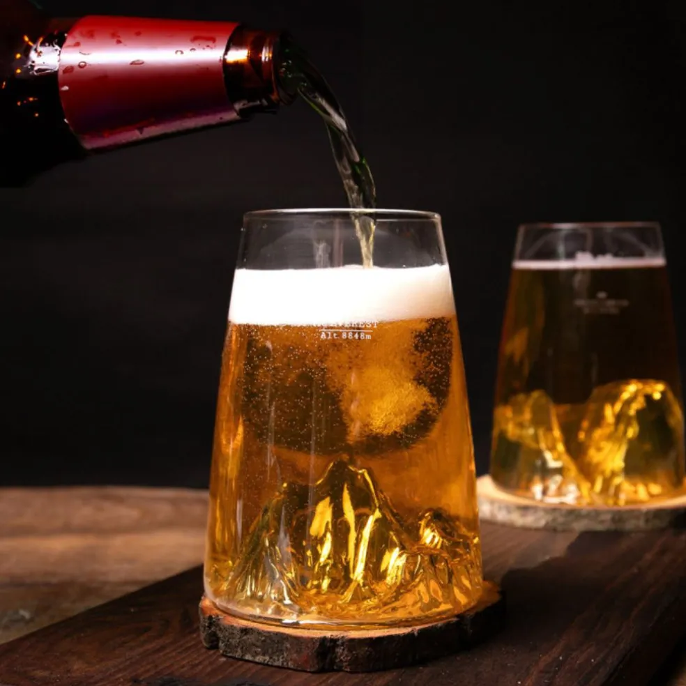 Verre design Everest - Topographic