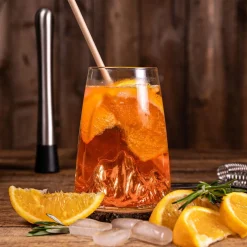 Verre design Everest - Topographic