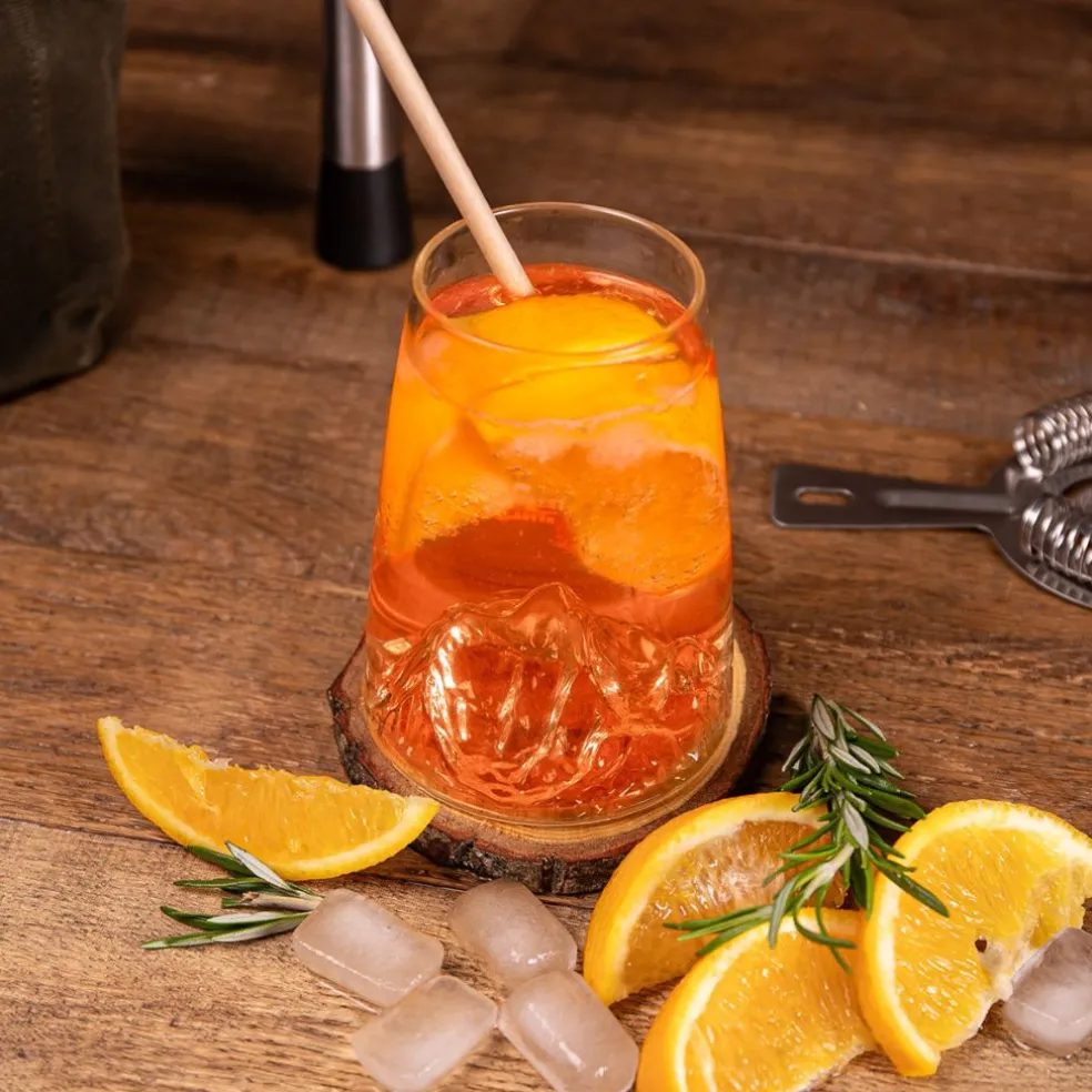 Verre design Everest - Topographic