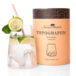 Verre design Grand Canyon - Topographic