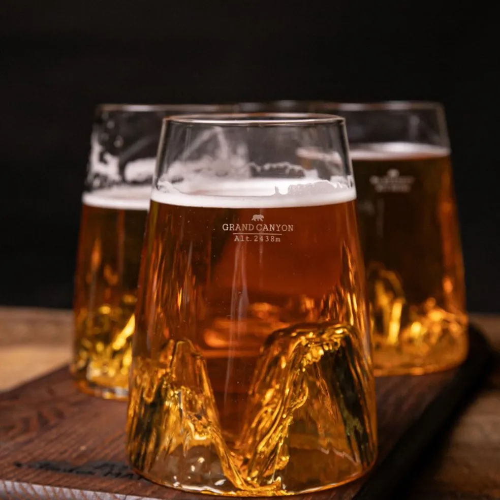 Verre design Grand Canyon - Topographic