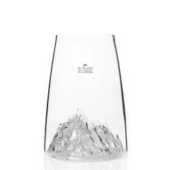 Verre design Mont Blanc - Topographic