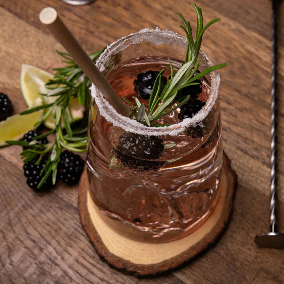 Verre design Mont Blanc - Topographic