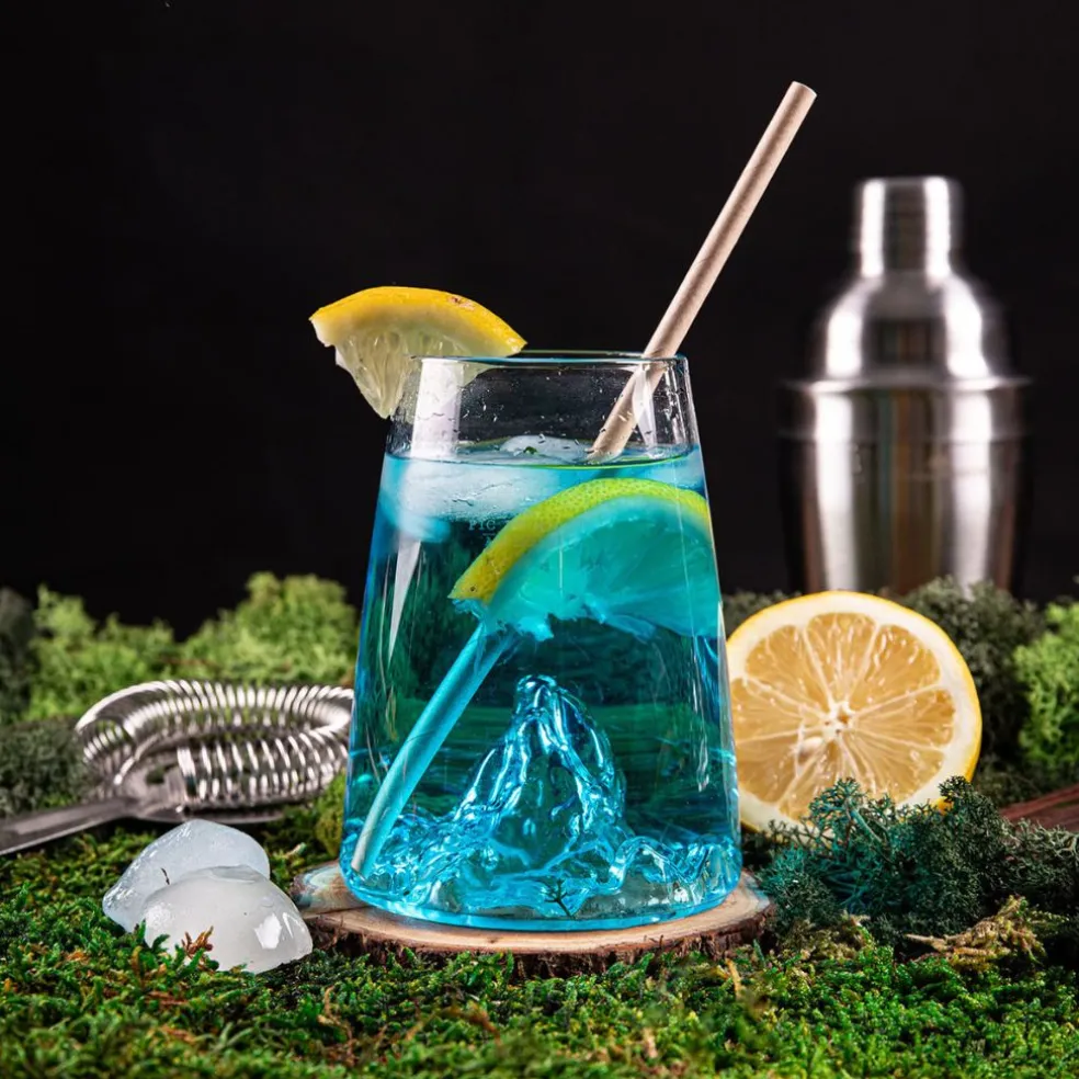 Verre design Pic Du Midi - Topographic