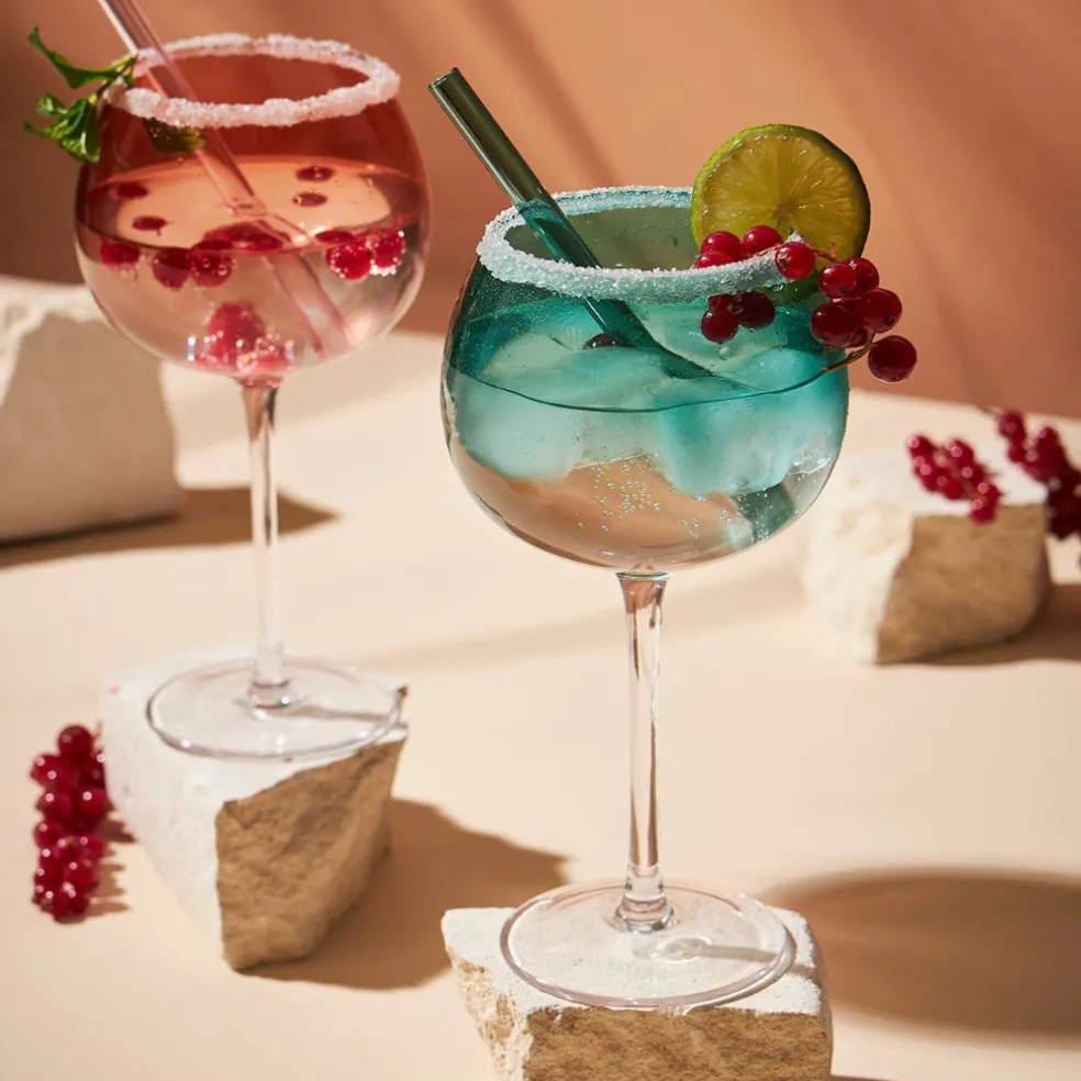 Verre gin en verre emeraude 50cl - Funny