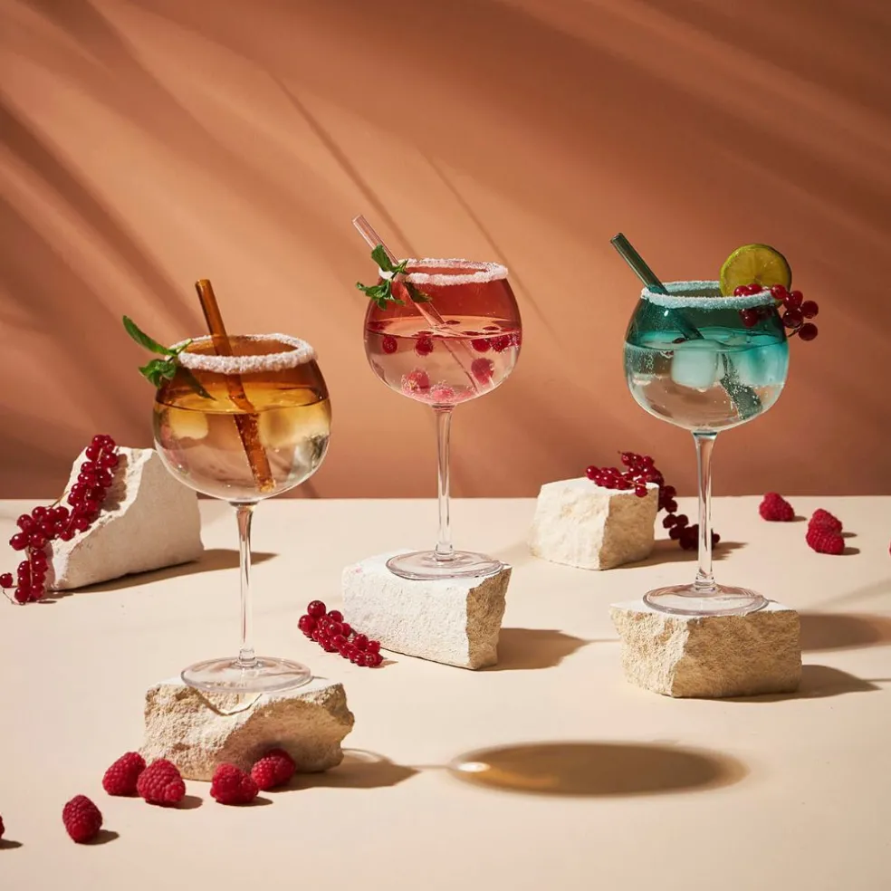 Verre gin en verre emeraude 50cl - Funny