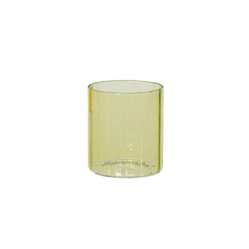 Verre transparent vert