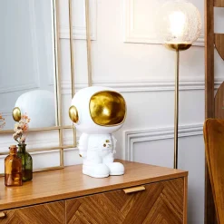 Vide poche astronaute blanc et doré