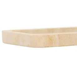 Vide poche en marbre beige 28x15cm - Eskela